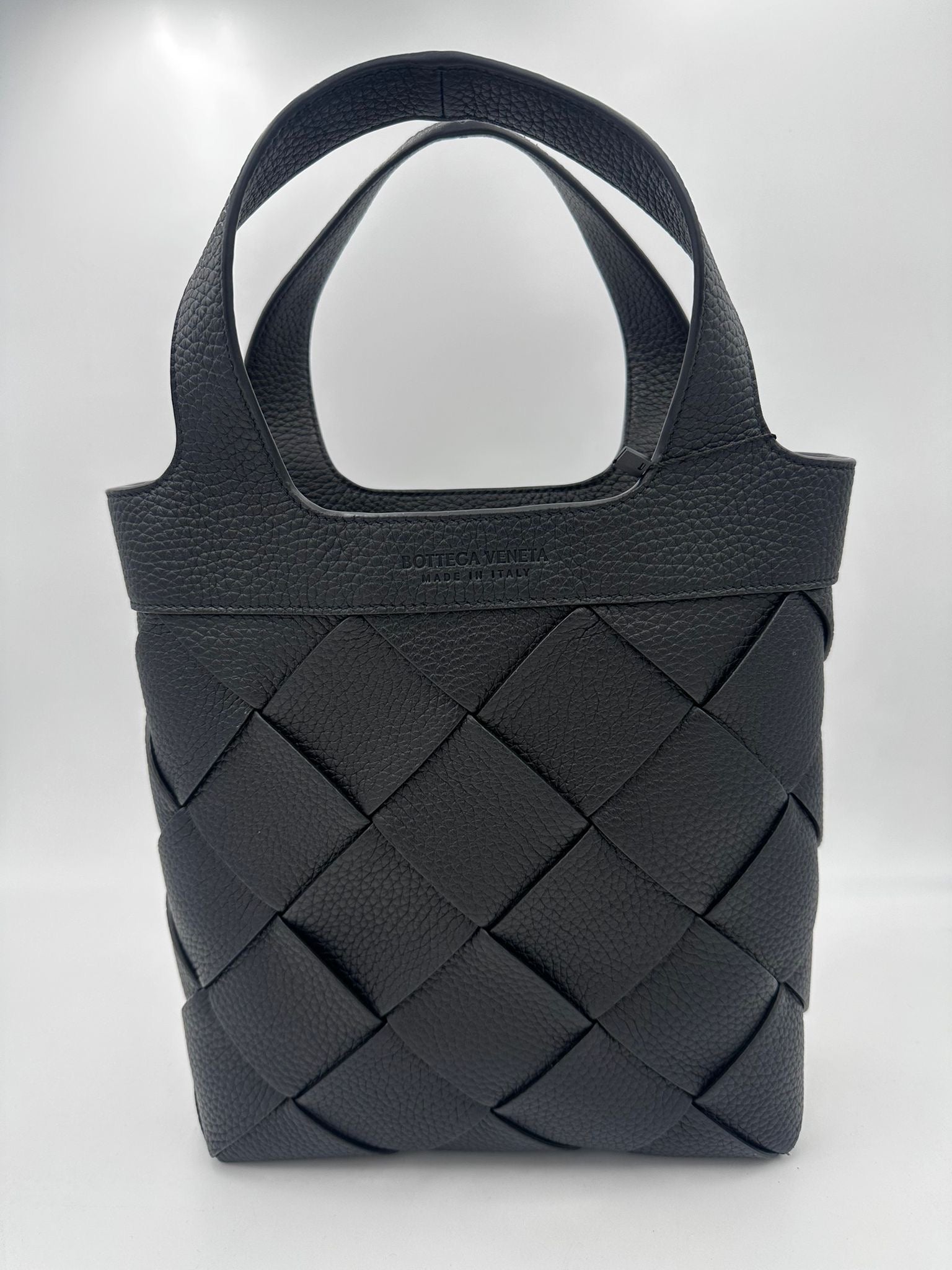 Bottega Veneta BOTTEGA VENETA Small DIAGO Black Handbag