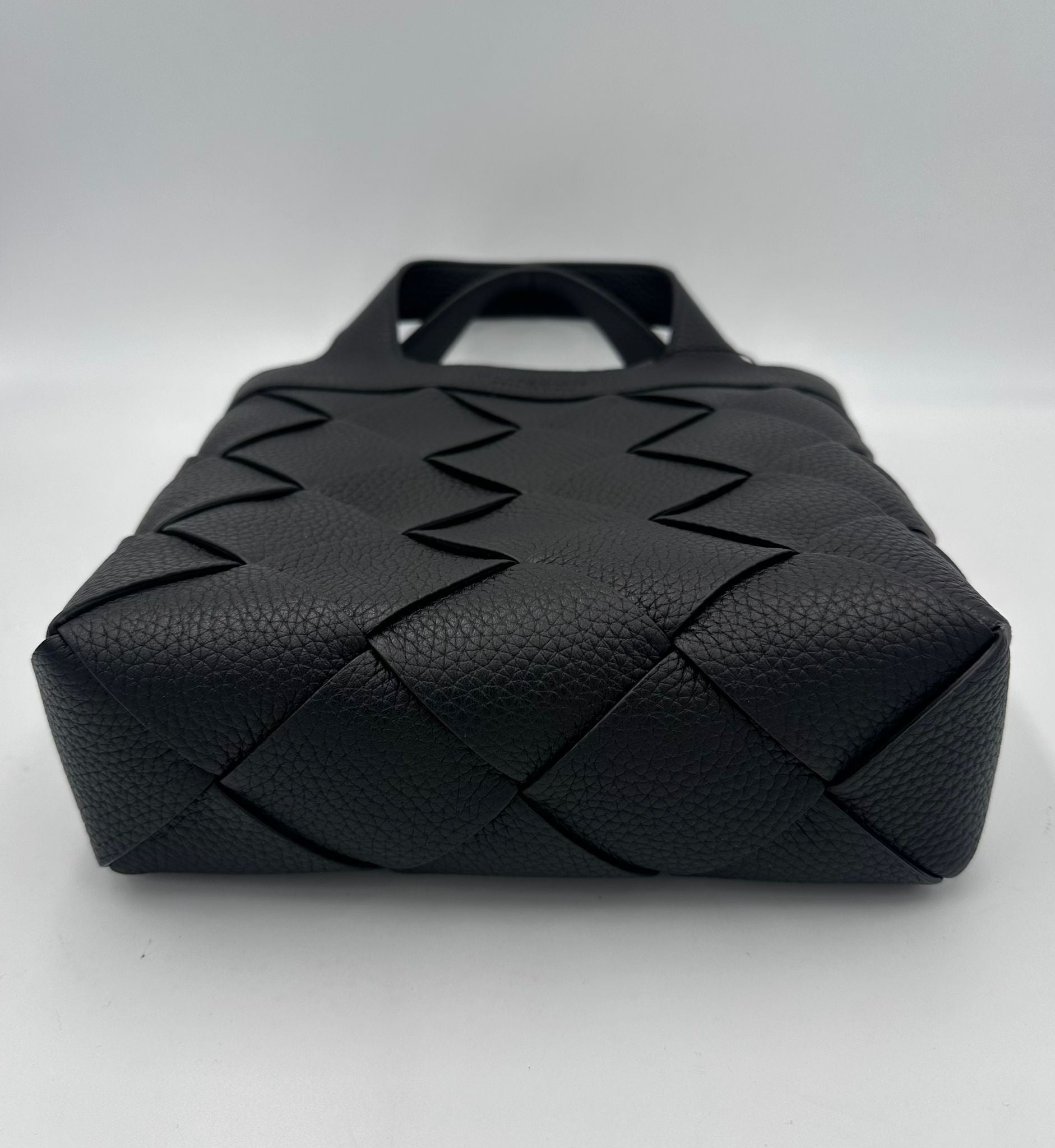 Bottega Veneta BOTTEGA VENETA Small DIAGO Black Handbag