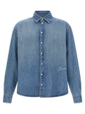 Jacquemus Blue Cotton Blouse