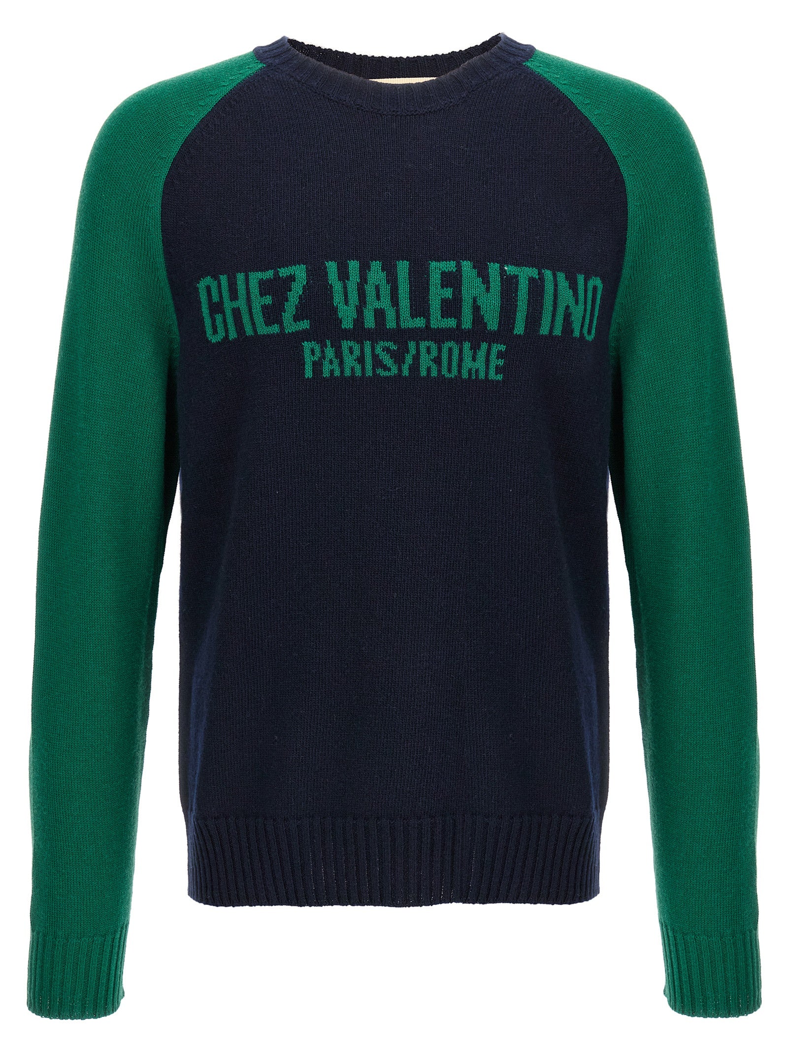 Valentino Garavani Blue Virgin Wool Cardigan