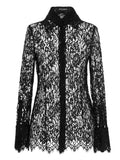 Dolce & Gabbana Black Polyamide Blouse