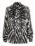 Dolce & Gabbana Bicolor Silk Blouse