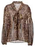 Dolce & Gabbana Multicolor Silk Blouse