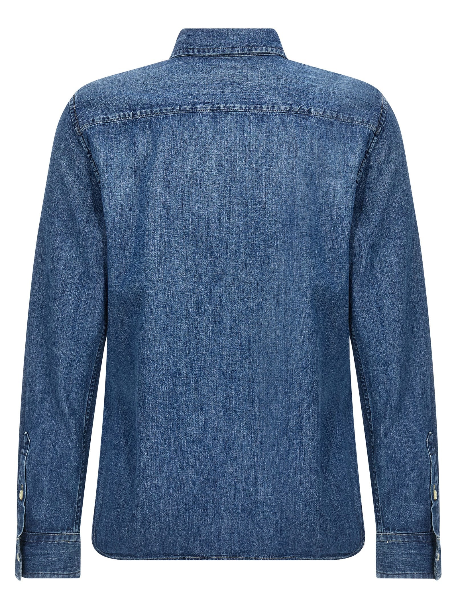 Polo Ralph Lauren Blue Cotton Blouse