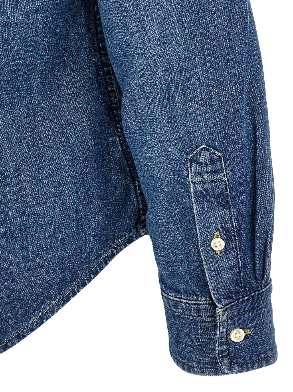 Polo Ralph Lauren Blue Cotton Blouse
