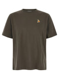 Maison Kitsuné Gray Organic Cotton T-Shirt