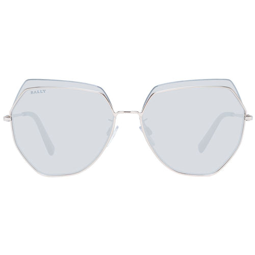 Bally Rosegoldene Sonnenbrille aus Metall