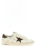Golden Goose White Leather Low Top Sneakers