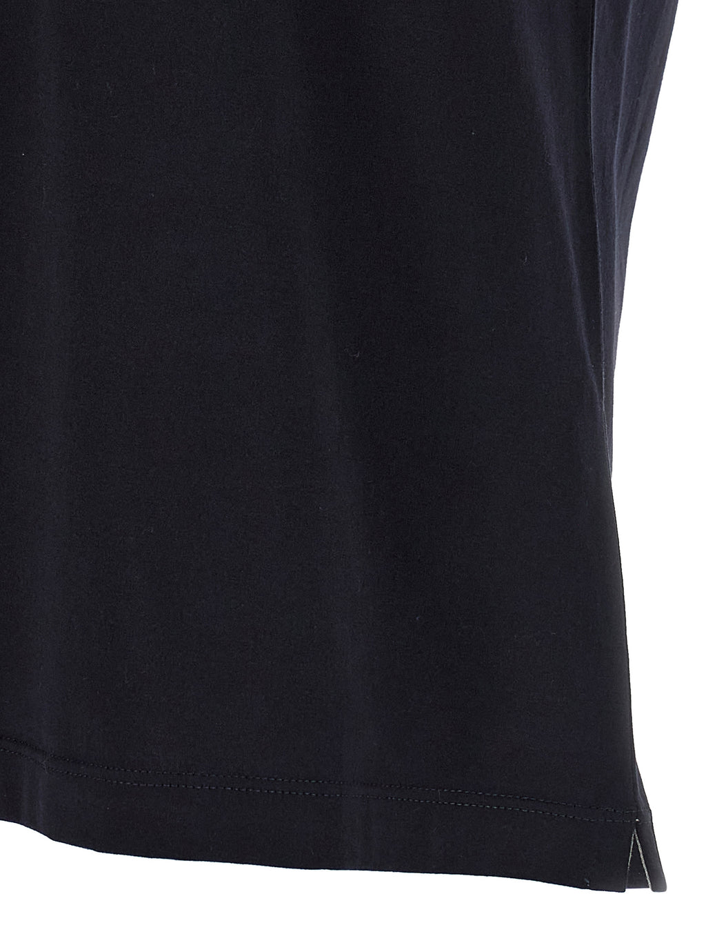 Brunello Cucinelli Blue Cotton T-Shirt