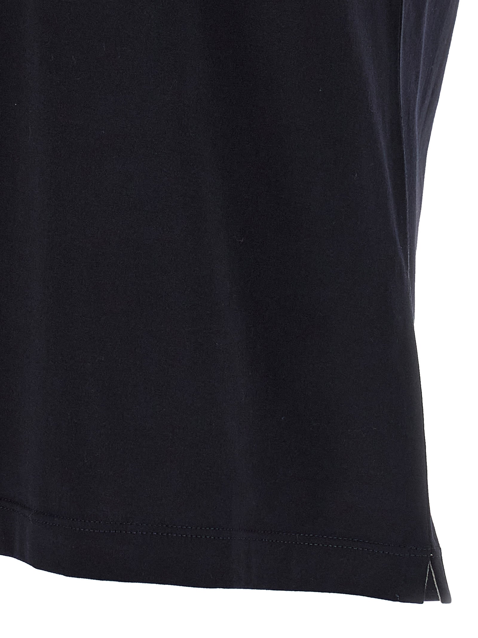 Brunello Cucinelli Blue Cotton T-Shirt