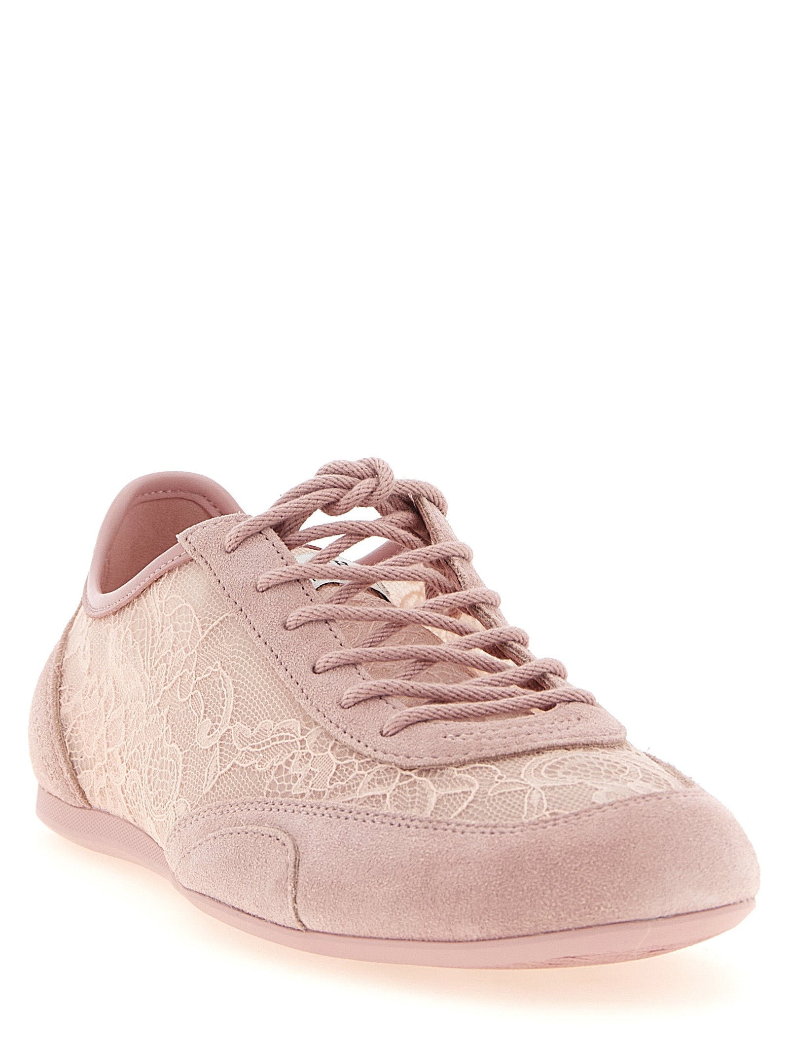Jimmy Choo Multicolor Tencel Low Top Sneakers