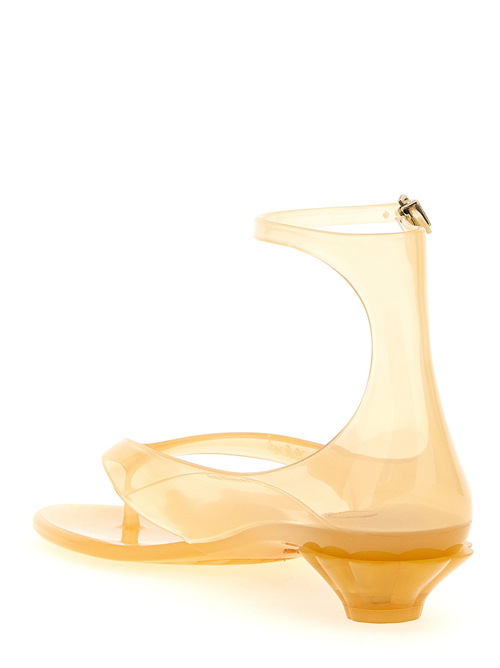 Chloé Bicolor Polyurethane Mid Heel Pumps