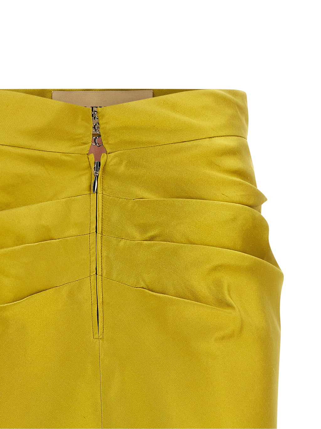 Valentino Garavani Bicolor Silk Midi Skirt
