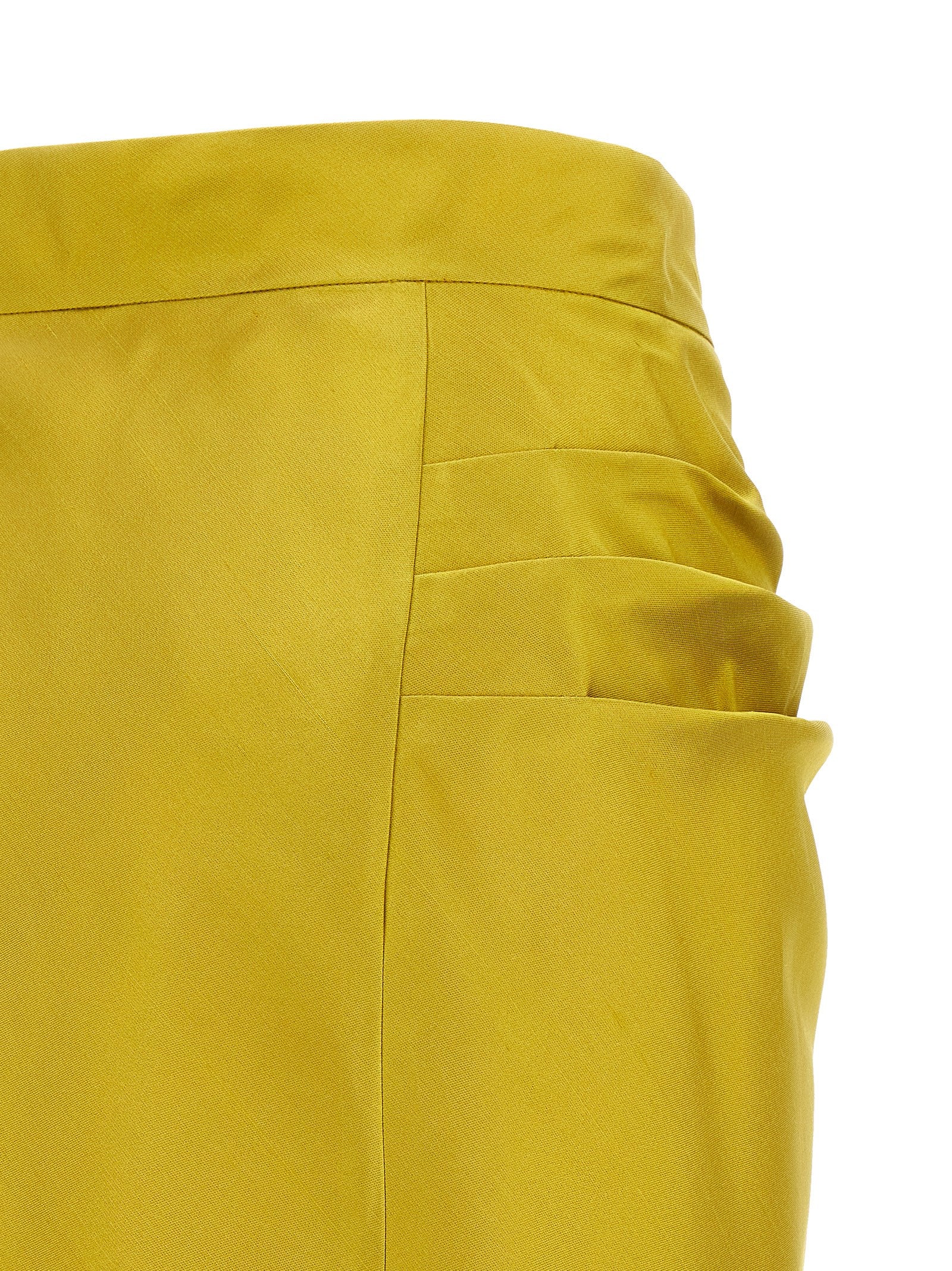 Valentino Garavani Bicolor Silk Midi Skirt