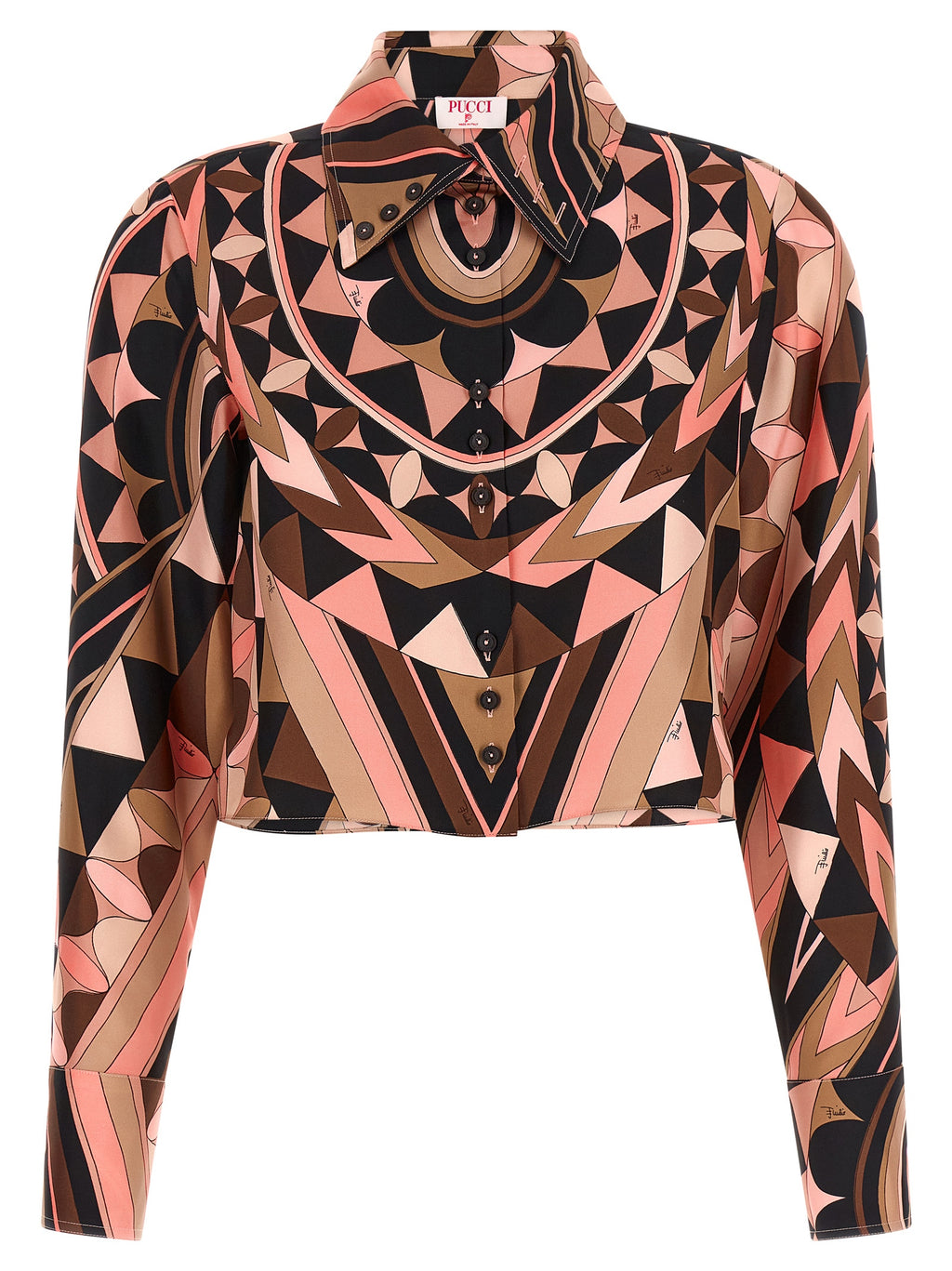 Emilio Pucci Multicolor Silk Blouse