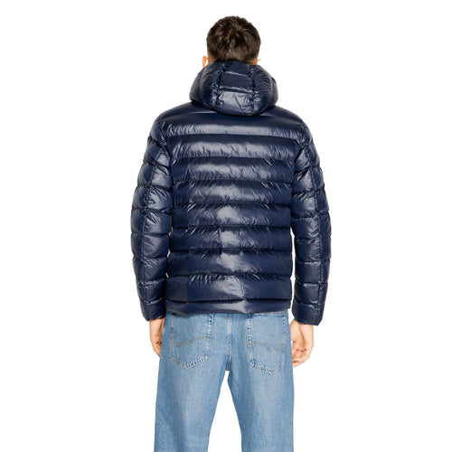 Blaue Blue Polyester Shell Jacke