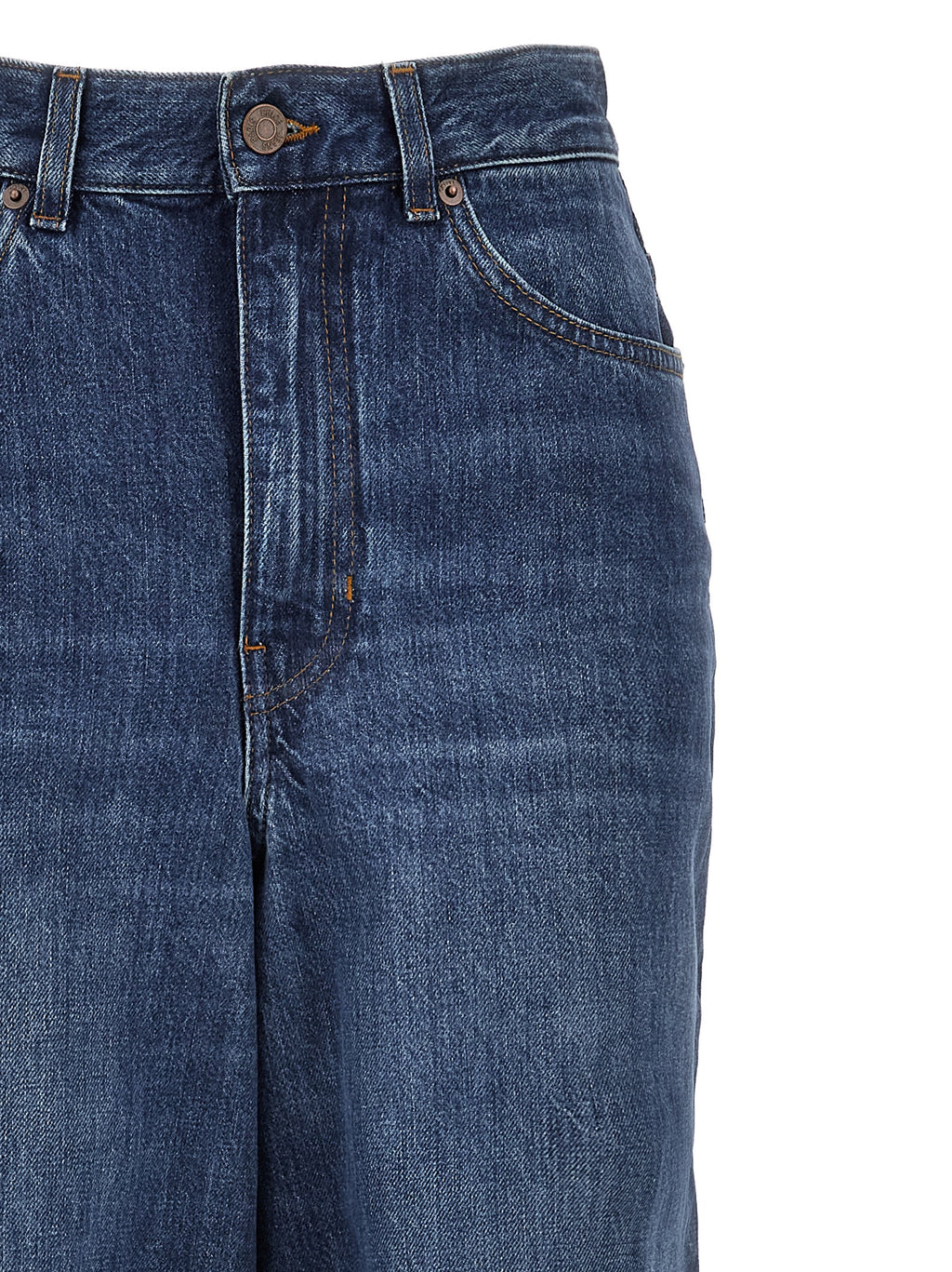 Chloé Blue Cotton Jeans Denim