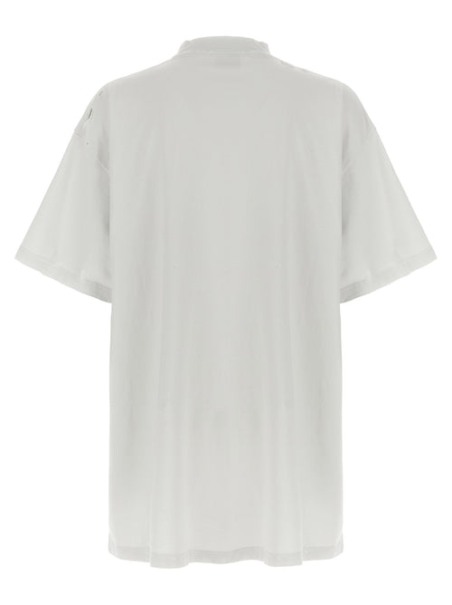 Balenciaga Weißes Baumwoll-T-Shirt