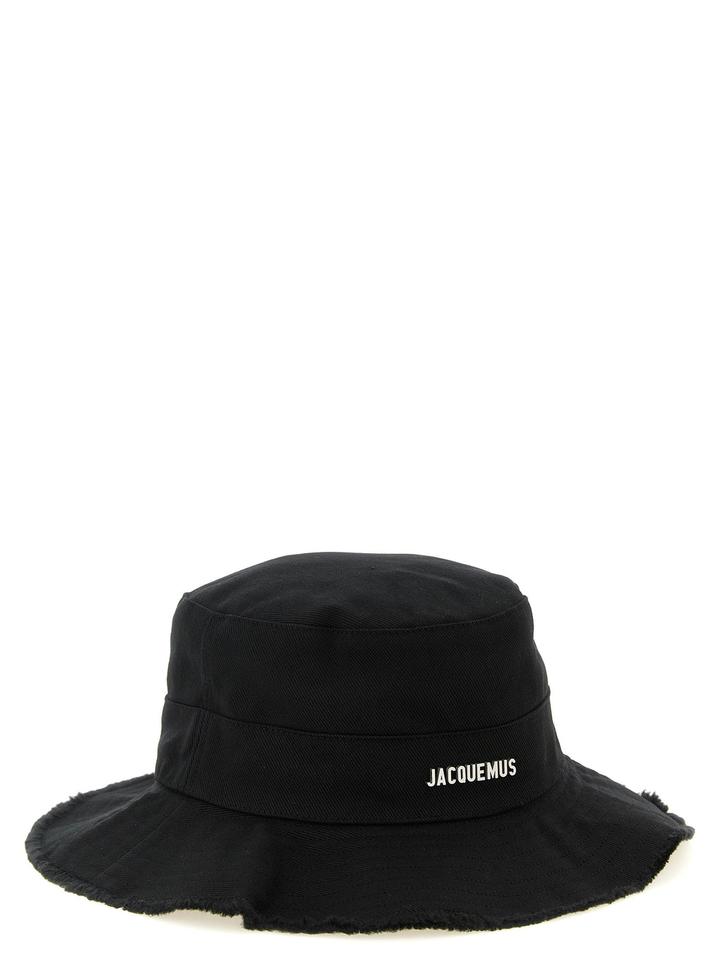 Jacquemus Black Cotton Bucket Hat