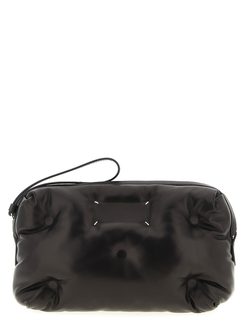 Maison Margiela Black Lambskin Crossbody Bag