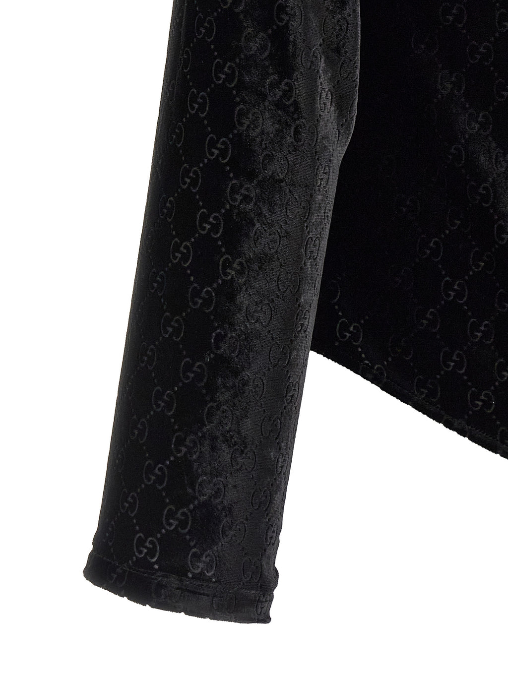 Gucci Black Viscose Blouse