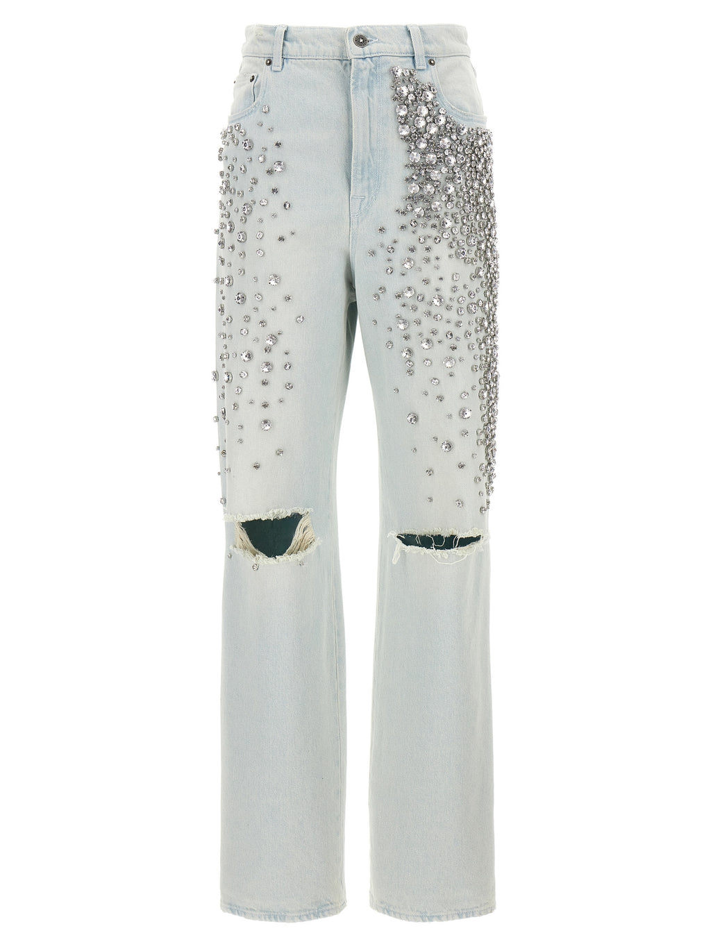 Golden Goose Blue Cotton Jeans Denim