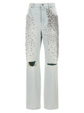 Golden Goose Blue Cotton Jeans Denim