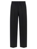 Golden Goose Black Virgin Wool Casual Pants