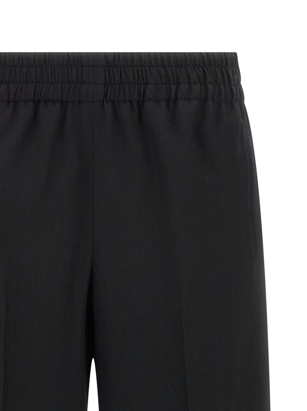 Golden Goose Black Virgin Wool Casual Pants