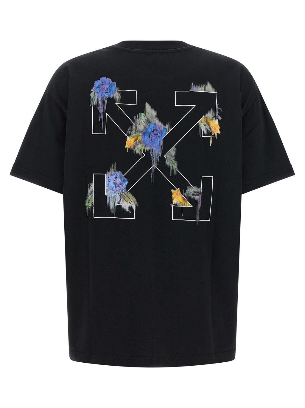 Off-White Black Cotton T-Shirt