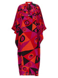 Emilio Pucci Fuchsia Silk Long Dress
