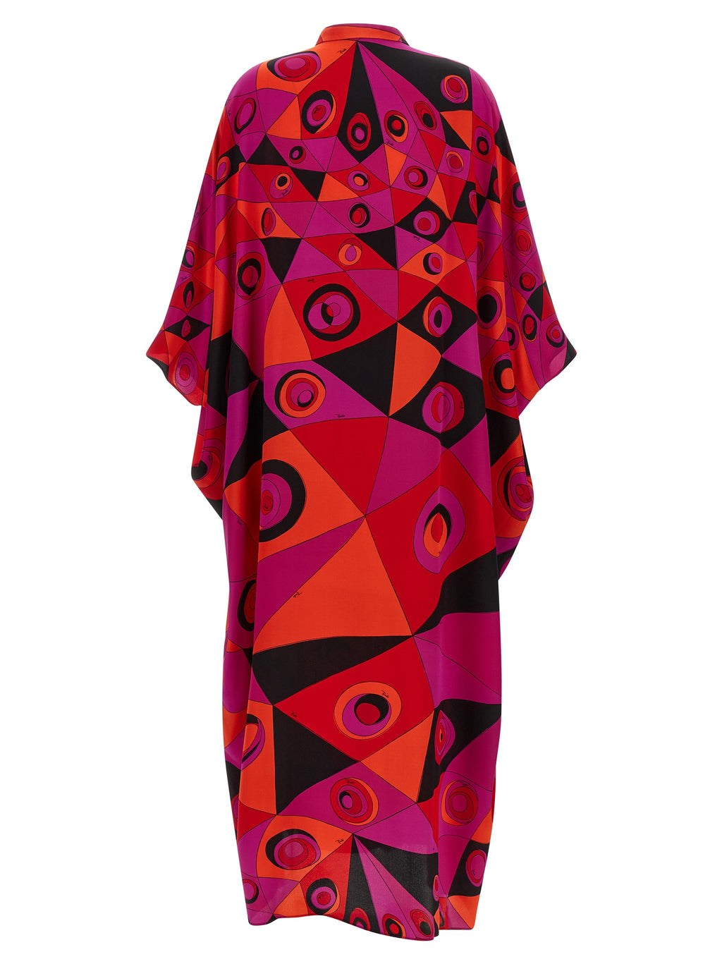Emilio Pucci Fuchsia Silk Long Dress