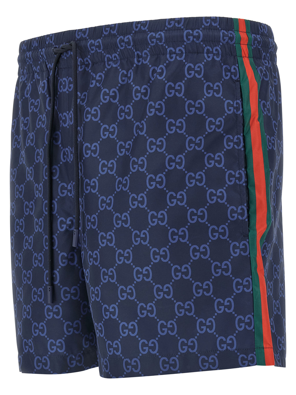 Gucci Blue Polyester Swim Shorts