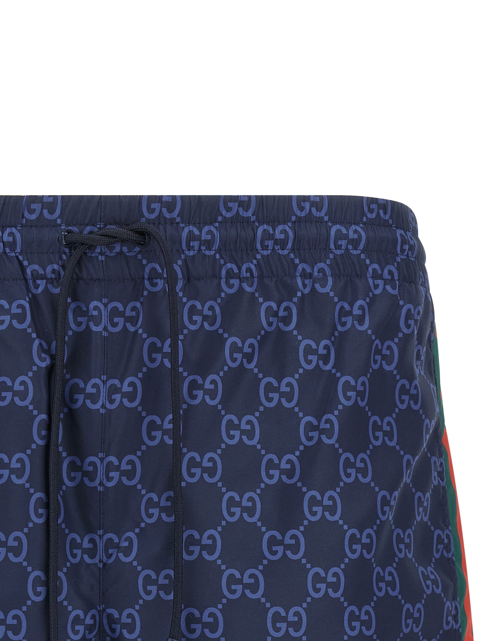 Gucci Blue Polyester Swim Shorts