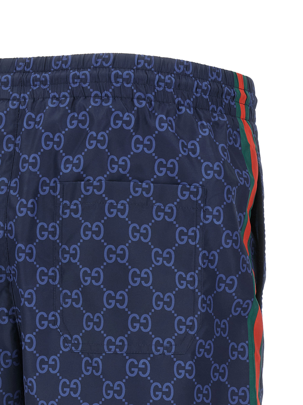 Gucci Blue Polyester Swim Shorts