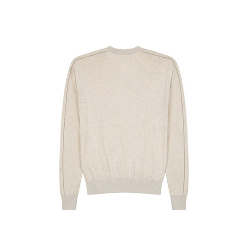 Brunello Cucinelli Beiges Kaschmir-Sweatshirt