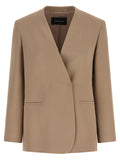 Fabiana Filippi Beige Acetate Blazer