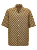 Gucci Beige Linen Blouse