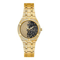 Guess Gold Stainless Steel Dress Watch