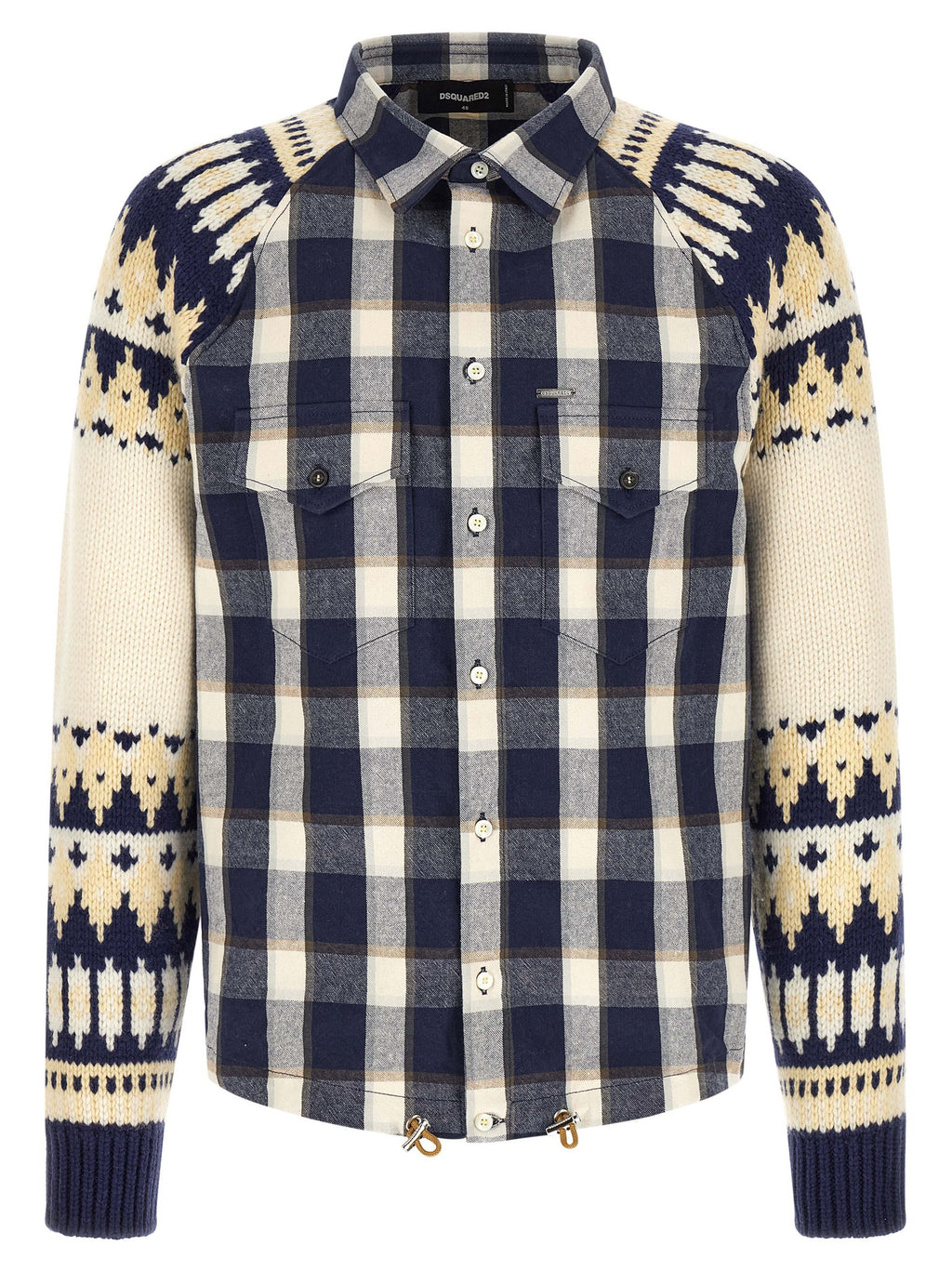 Dsquared² Multicolor Cotton Blouse