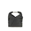 MM6 Black Calf Leather Bos Taurus Shoulder Bag
