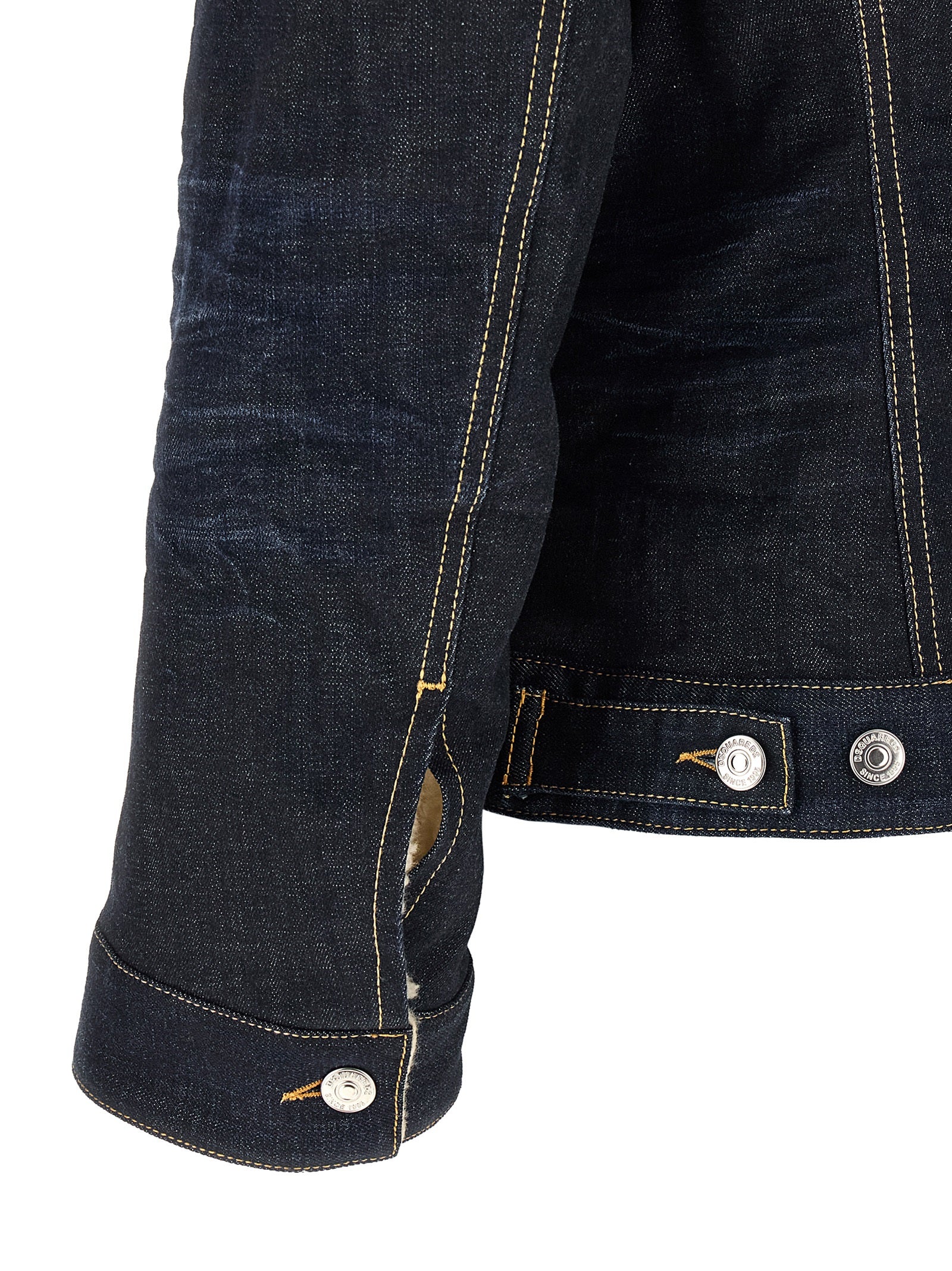 Dsquared² Blue Cotton Denim Jacket