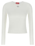 Diesel White Cotton Sportswear