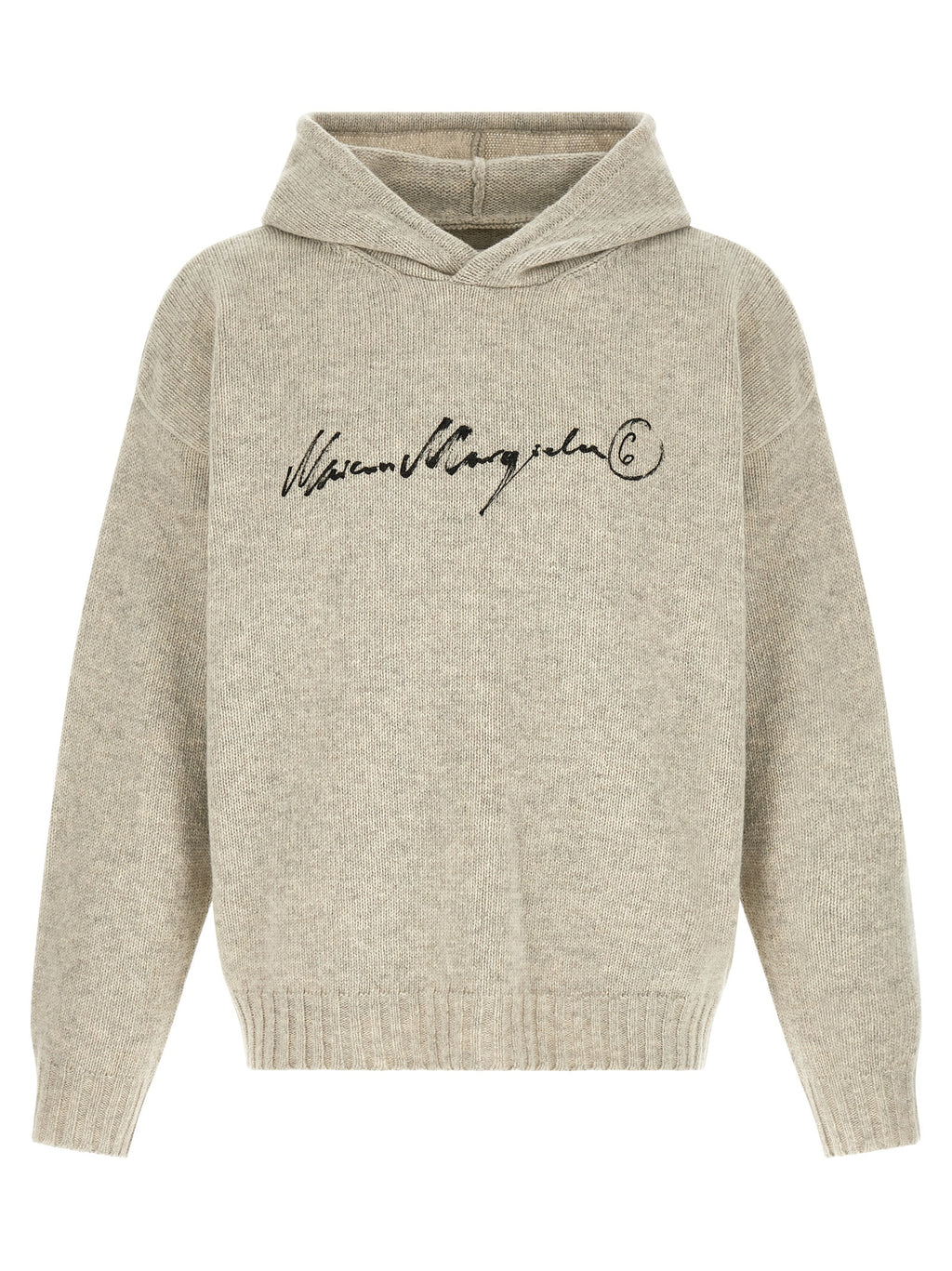 MM6 Maison Margiela Gray Wool Cardigan
