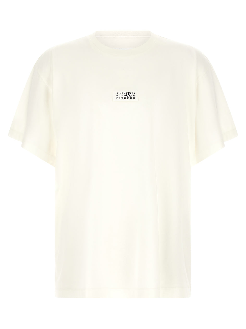 MM6 Maison Margiela White Cotton T-Shirt
