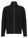 MM6 Maison Margiela Black Wool Full-Length Jacket
