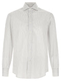 Brunello Cucinelli Blue Cotton Blouse