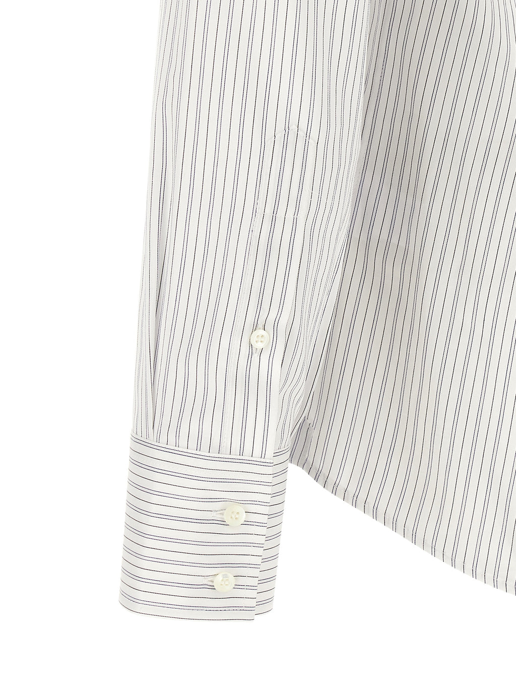 Brunello Cucinelli Blue Cotton Blouse