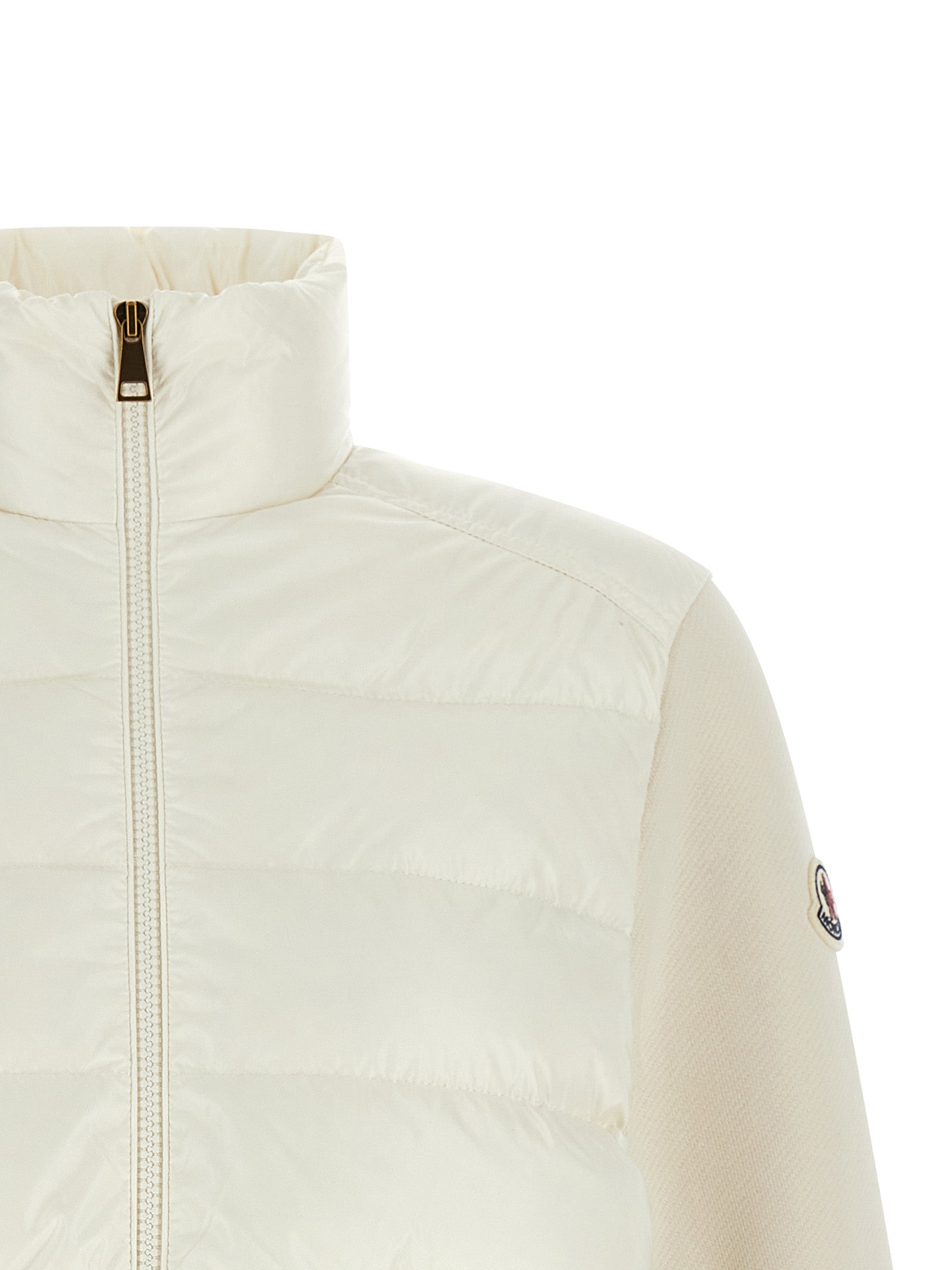 Moncler White Polyamide Cardigan