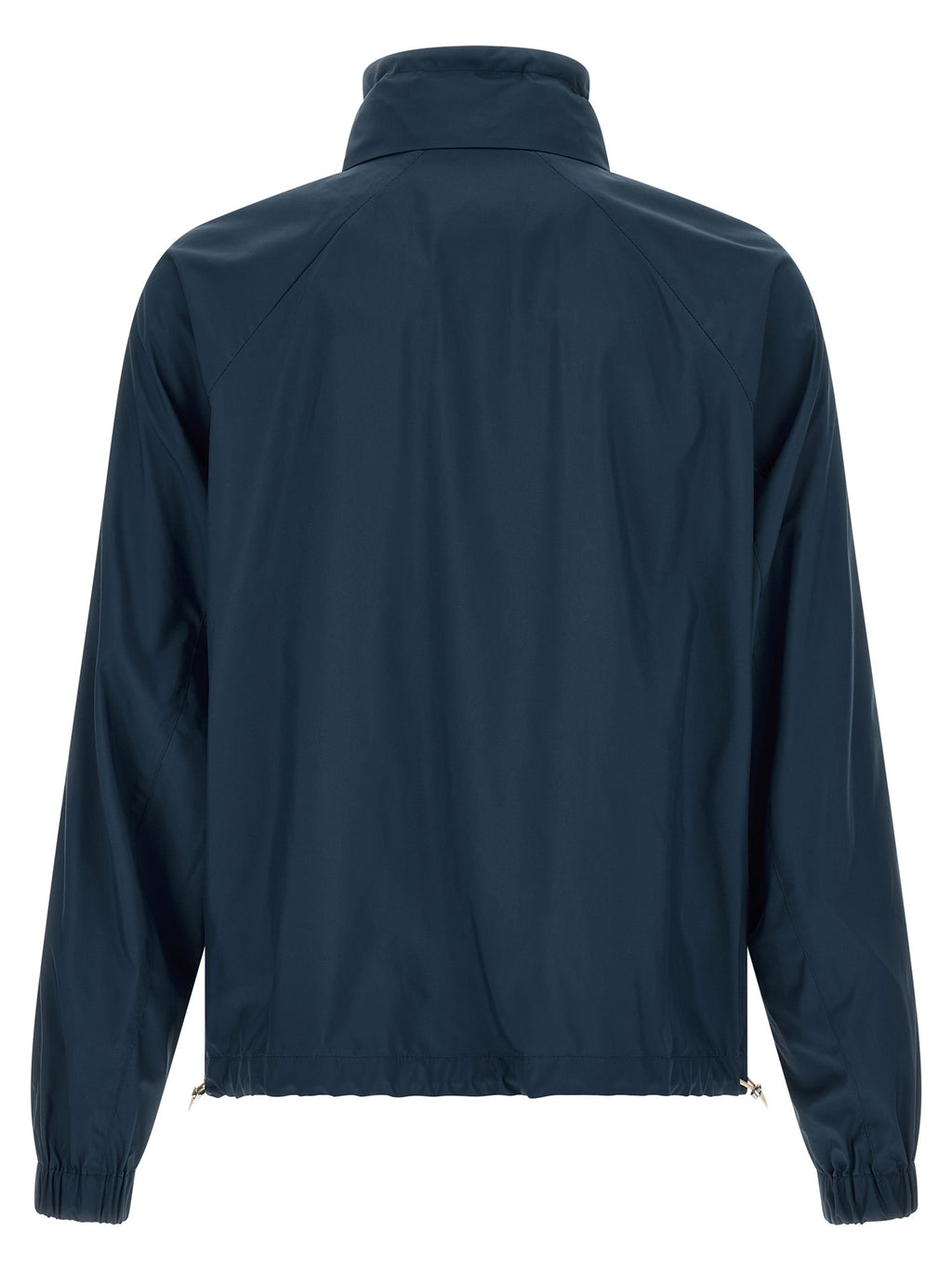 Brunello Cucinelli Blue Polyester Full-Length Jacket
